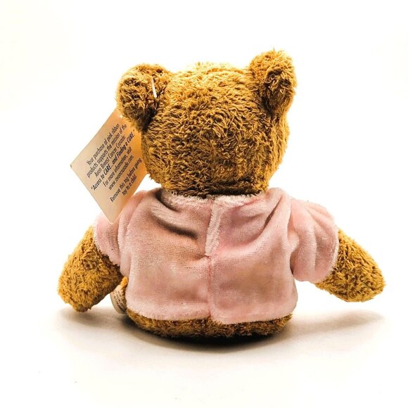 Avon Breast Cancer Crusade Teddy Bear With Pink Ribbon Shirt      25 - Picture 3 of 5